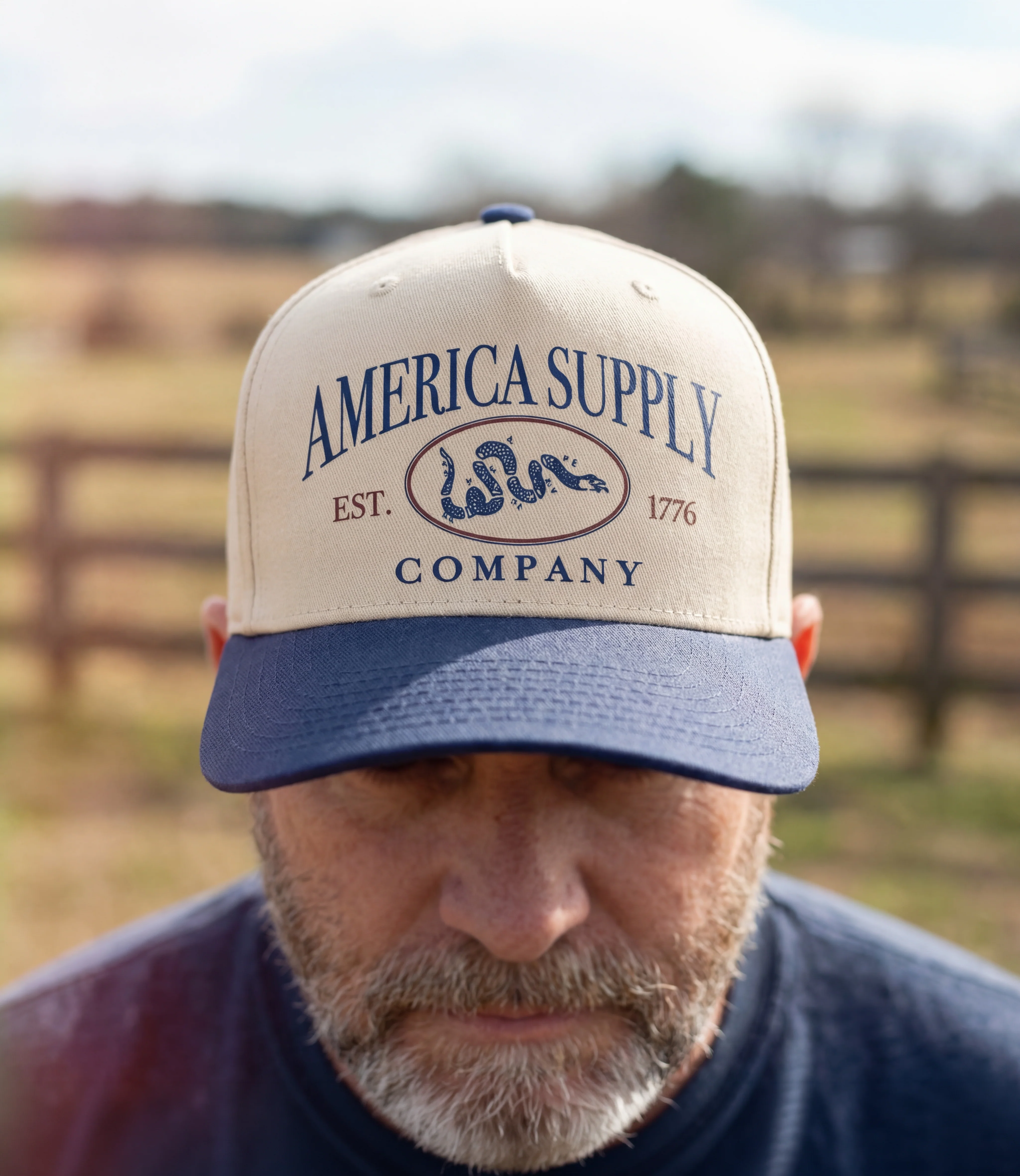 America Supply Co "Est. 1776" Trucker Hat - Image 3