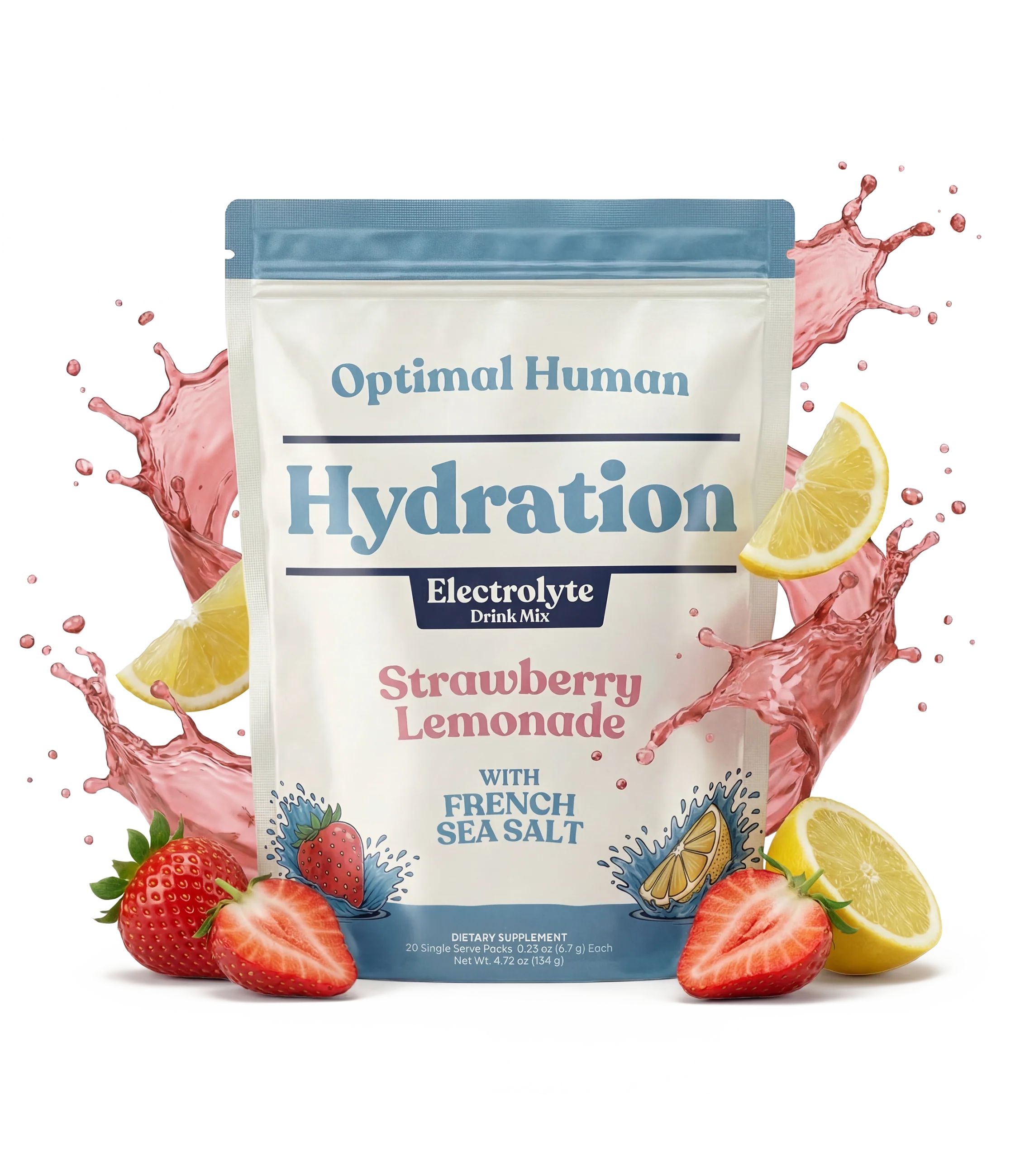 Optimal Human Hydration Drink Mix with French Sea Salt - Image 2