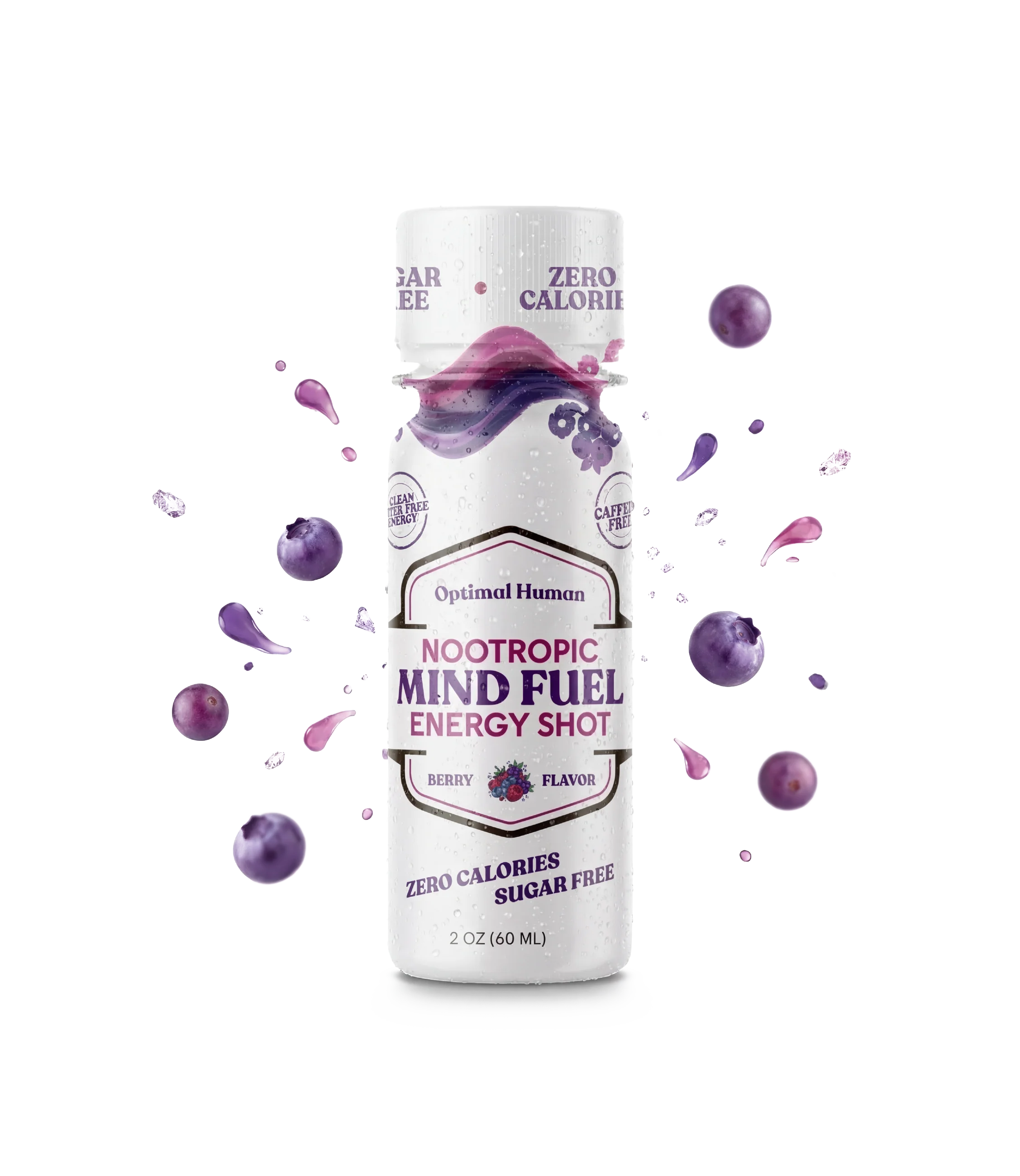 Optimal Human Mind Fuel - Nootropic Energy Shot (2oz Shot)