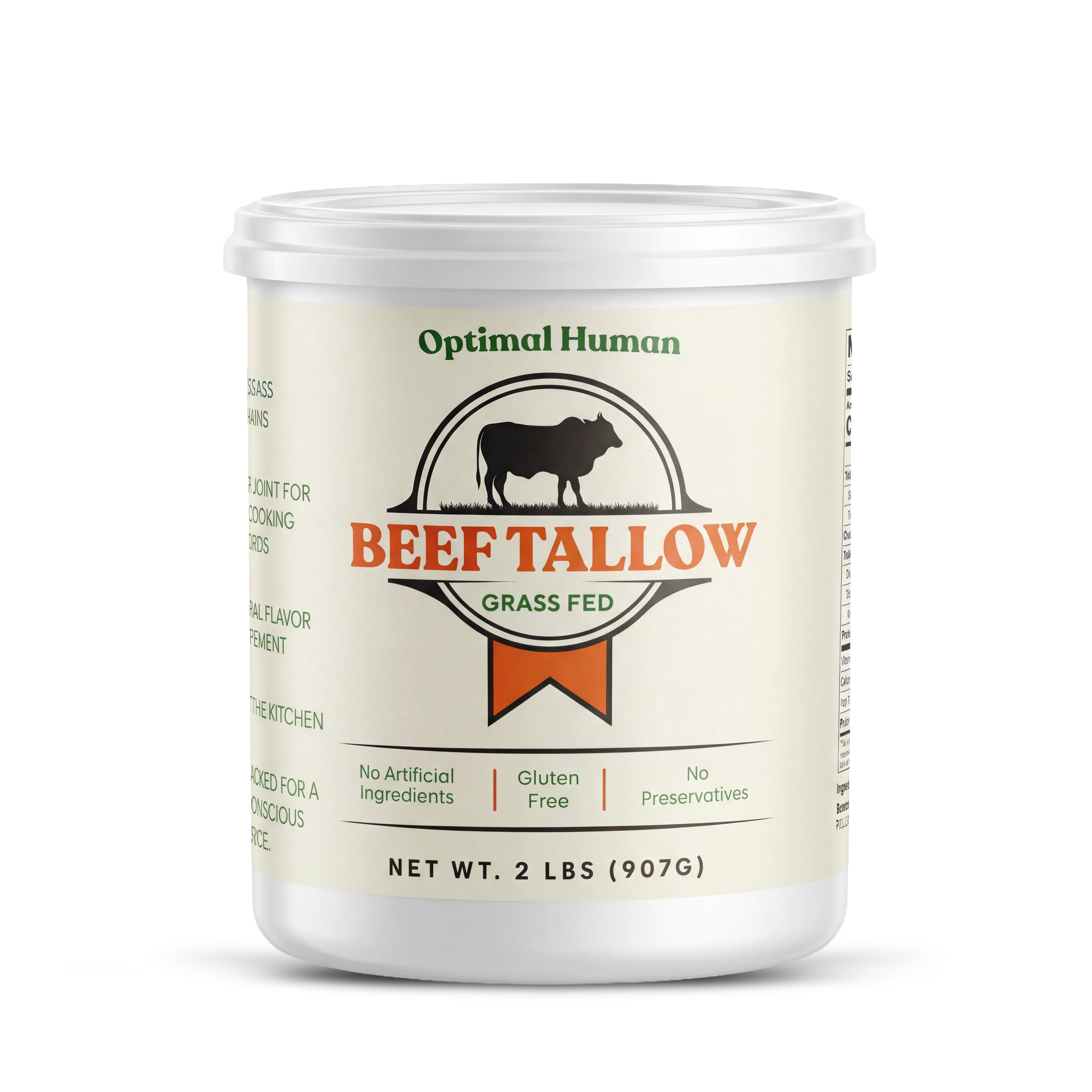 Pure Grass-Fed Beef Tallow - Image 3
